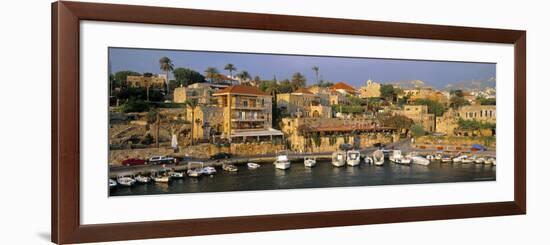 Harbour, Byblos, Nr. Beirut, Beirut, Lebanon-Gavin Hellier-Framed Photographic Print