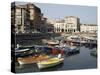Harbour, Castro-Urdiales, Cantabria, Spain-Sheila Terry-Stretched Canvas