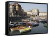 Harbour, Castro-Urdiales, Cantabria, Spain-Sheila Terry-Framed Stretched Canvas