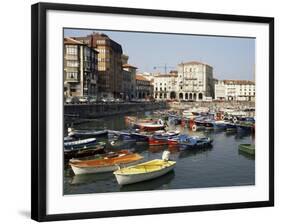 Harbour, Castro-Urdiales, Cantabria, Spain-Sheila Terry-Framed Photographic Print