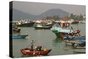 Harbour, Cheung Chau Island, Hong Kong, China, Asia-Rolf Richardson-Stretched Canvas