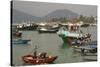 Harbour, Cheung Chau Island, Hong Kong, China, Asia-Rolf Richardson-Stretched Canvas