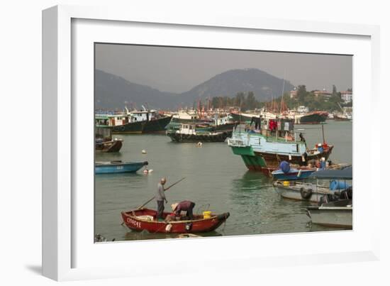 Harbour, Cheung Chau Island, Hong Kong, China, Asia-Rolf Richardson-Framed Photographic Print