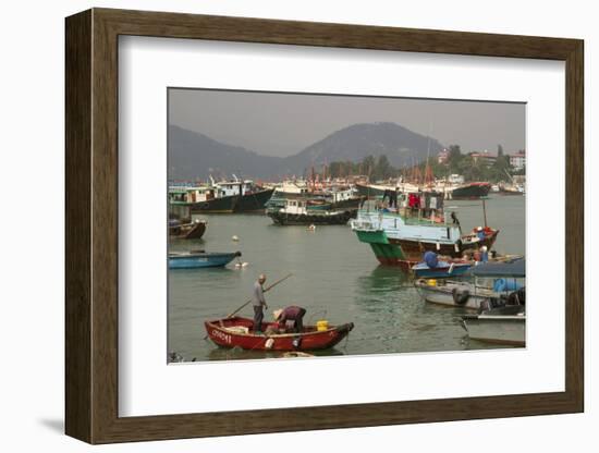 Harbour, Cheung Chau Island, Hong Kong, China, Asia-Rolf Richardson-Framed Photographic Print