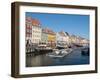 Harbour cruise boats, Nyhavn Harbour, Copenhagen, Denmark, Scandinavia, Europe-Jean Brooks-Framed Photographic Print