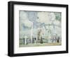 Harbour Entrance at Deauville-Paul Cesar Helleu-Framed Giclee Print