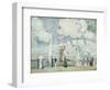 Harbour Entrance at Deauville-Paul Cesar Helleu-Framed Giclee Print