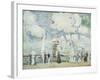 Harbour Entrance at Deauville-Paul Cesar Helleu-Framed Giclee Print