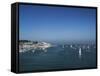 Harbour Entrance to Cowes, Isle of Wight, England, United Kingdom, Europe-Mark Chivers-Framed Stretched Canvas