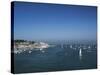 Harbour Entrance to Cowes, Isle of Wight, England, United Kingdom, Europe-Mark Chivers-Stretched Canvas