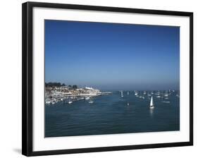 Harbour Entrance to Cowes, Isle of Wight, England, United Kingdom, Europe-Mark Chivers-Framed Photographic Print