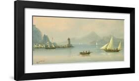 Harbour Entrance-I C Ayvasovsky-Framed Premium Giclee Print