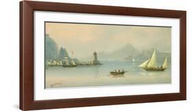 Harbour Entrance-I C Ayvasovsky-Framed Premium Giclee Print