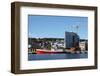 Harbour Front at Tromso, North Norway, Norway, Scandinavia, Europe-David Lomax-Framed Photographic Print