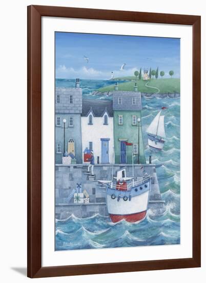 Harbour Gifts-Peter Adderley-Framed Art Print