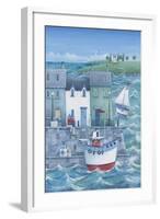 Harbour Gifts-Peter Adderley-Framed Art Print