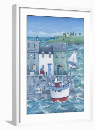 Harbour Gifts-Peter Adderley-Framed Art Print