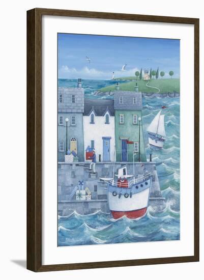 Harbour Gifts-Peter Adderley-Framed Art Print