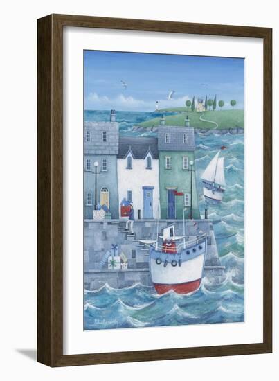 Harbour Gifts-Peter Adderley-Framed Art Print