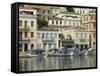 Harbour, Gythio, Lakonia, Mainland, Greece, Europe-O'callaghan Jane-Framed Stretched Canvas