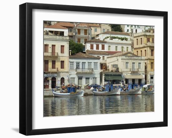 Harbour, Gythio, Lakonia, Mainland, Greece, Europe-O'callaghan Jane-Framed Photographic Print
