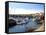 Harbour, Halleviksstrand, Stocken, Orust Island, West Gotaland, Sweden, Scandinavia, Europe-Robert Cundy-Framed Stretched Canvas