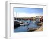 Harbour, Halleviksstrand, Stocken, Orust Island, West Gotaland, Sweden, Scandinavia, Europe-Robert Cundy-Framed Photographic Print