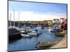 Harbour, Halleviksstrand, Stocken, Orust Island, West Gotaland, Sweden, Scandinavia, Europe-Robert Cundy-Mounted Photographic Print