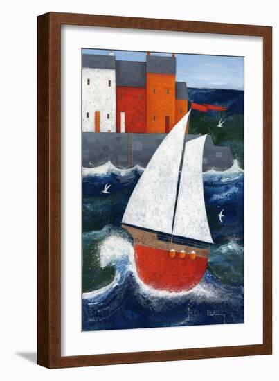 Harbour Haven-Peter Adderley-Framed Art Print