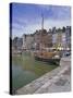 Harbour, Honfleur, Basse Normandie (Normandy), France-Hans Peter Merten-Stretched Canvas
