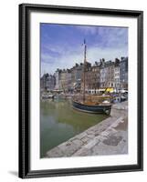 Harbour, Honfleur, Basse Normandie (Normandy), France-Hans Peter Merten-Framed Photographic Print