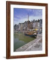 Harbour, Honfleur, Basse Normandie (Normandy), France-Hans Peter Merten-Framed Photographic Print