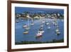 Harbour, Hope Town, Elbow Cay, Abaco Islands, Bahamas, West Indies, Central America-Jane Sweeney-Framed Photographic Print