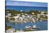 Harbour, Hope Town, Elbow Cay, Abaco Islands, Bahamas, West Indies, Central America-Jane Sweeney-Stretched Canvas