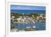 Harbour, Hope Town, Elbow Cay, Abaco Islands, Bahamas, West Indies, Central America-Jane Sweeney-Framed Photographic Print