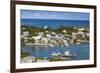 Harbour, Hope Town, Elbow Cay, Abaco Islands, Bahamas, West Indies, Central America-Jane Sweeney-Framed Photographic Print