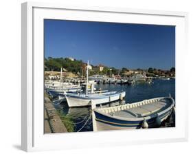 Harbour, Ile De Porquerolles, Near Hyeres, Var, Cote D'Azur, Provence, France, Mediterranean-Tomlinson Ruth-Framed Photographic Print