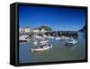 Harbour, Ilfracombe, North Devon, England, United Kingdom-Chris Nicholson-Framed Stretched Canvas