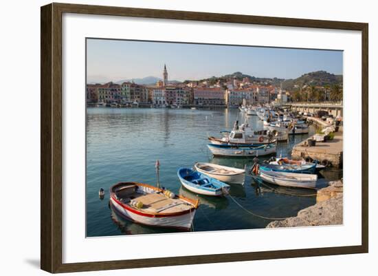 Harbour, Imperia, Liguria, Italy, Europe-Frank Fell-Framed Photographic Print