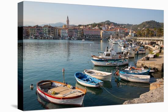 Harbour, Imperia, Liguria, Italy, Europe-Frank Fell-Stretched Canvas