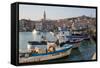 Harbour, Imperia, Liguria, Italy, Europe-Frank Fell-Framed Stretched Canvas
