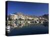 Harbour in the Morning, Puerto Pollensa, Majorca, Balearic Islands, Spain, Mediterranean-Ruth Tomlinson-Stretched Canvas