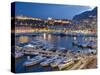 Harbour in the Port of Monaco, Principality of Monaco, Cote D'Azur, Mediterranean, Europe-Christian Kober-Stretched Canvas