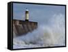 Harbour Light, Porthcawl, South Wales, Wales, United Kingdom, Europe-Billy Stock-Framed Stretched Canvas