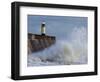 Harbour Light, Porthcawl, South Wales, Wales, United Kingdom, Europe-Billy Stock-Framed Photographic Print