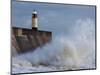 Harbour Light, Porthcawl, South Wales, Wales, United Kingdom, Europe-Billy Stock-Mounted Photographic Print