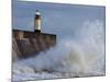 Harbour Light, Porthcawl, South Wales, Wales, United Kingdom, Europe-Billy Stock-Mounted Photographic Print