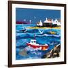 Harbour Lights I-Anuk Naumann-Framed Giclee Print