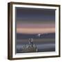 Harbour Lights-Steve Johnston-Framed Giclee Print