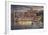 Harbour Lights-John Bradley-Framed Giclee Print